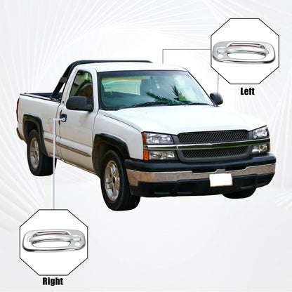 Exterior Door Handle Cover for Chevrolet Tahoe (2000-2006) - 2 x Keyhole