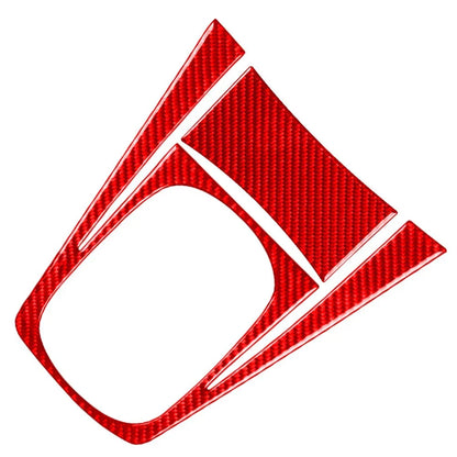 Carbon Red Gear Shift Panel Cover Trim for Volkswagen Passat B5 (2001-2005) Pair