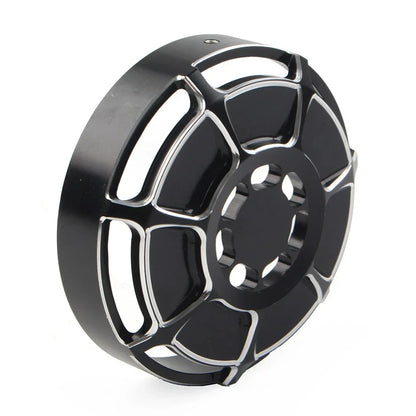CNC Aluminum Timing Timer Cover for Harley XL883 (2013 - Present) Black