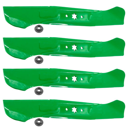 Deck Blades with Nuts for Cub Cadet LTX1045 LTX1046 (2008–2012)