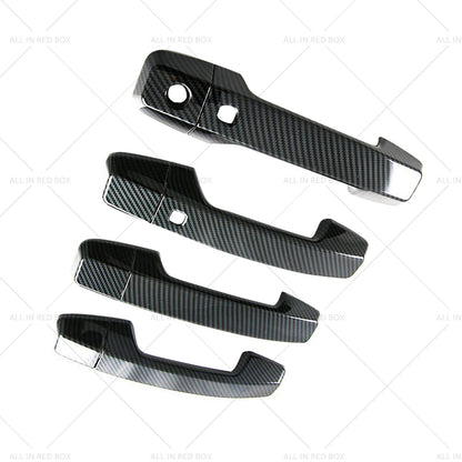 Carbon Fiber Side Door Handle Covers for Mitsubishi Triton L200 (2023-2025)
