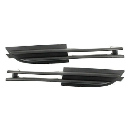 Bumper Grille Set of 2 for BMW 325i 323i 2001-2006 (1999-2006) Black