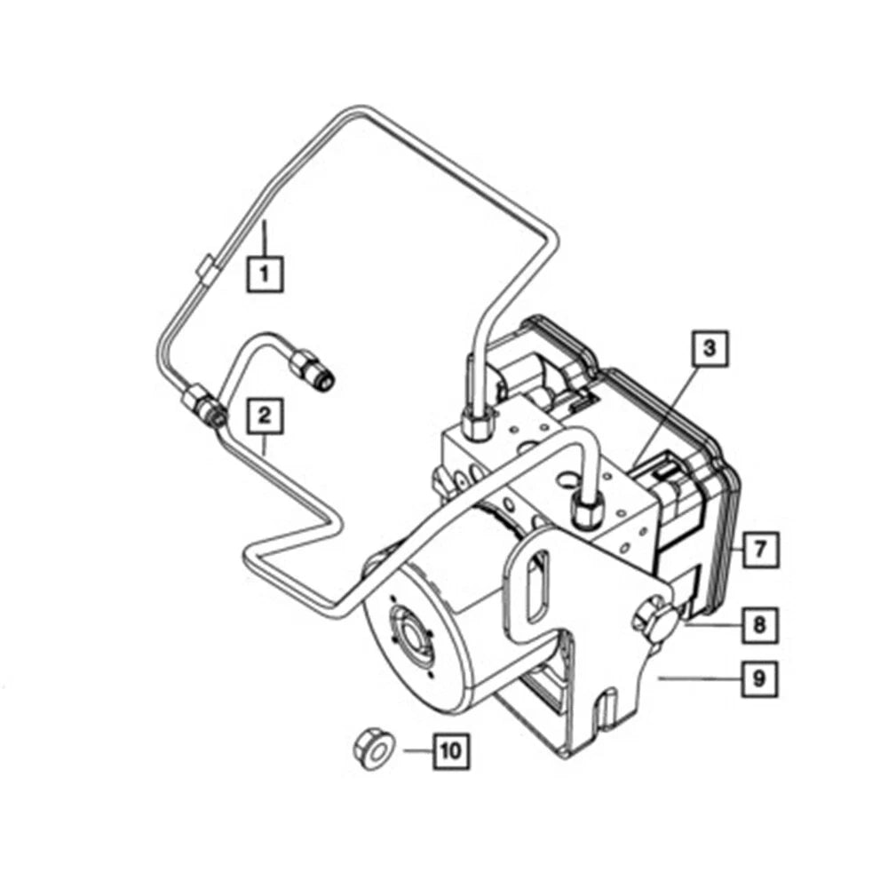 Hydraulic Unit for ABS/Stability Control for Dodge Charger (2006-2010)