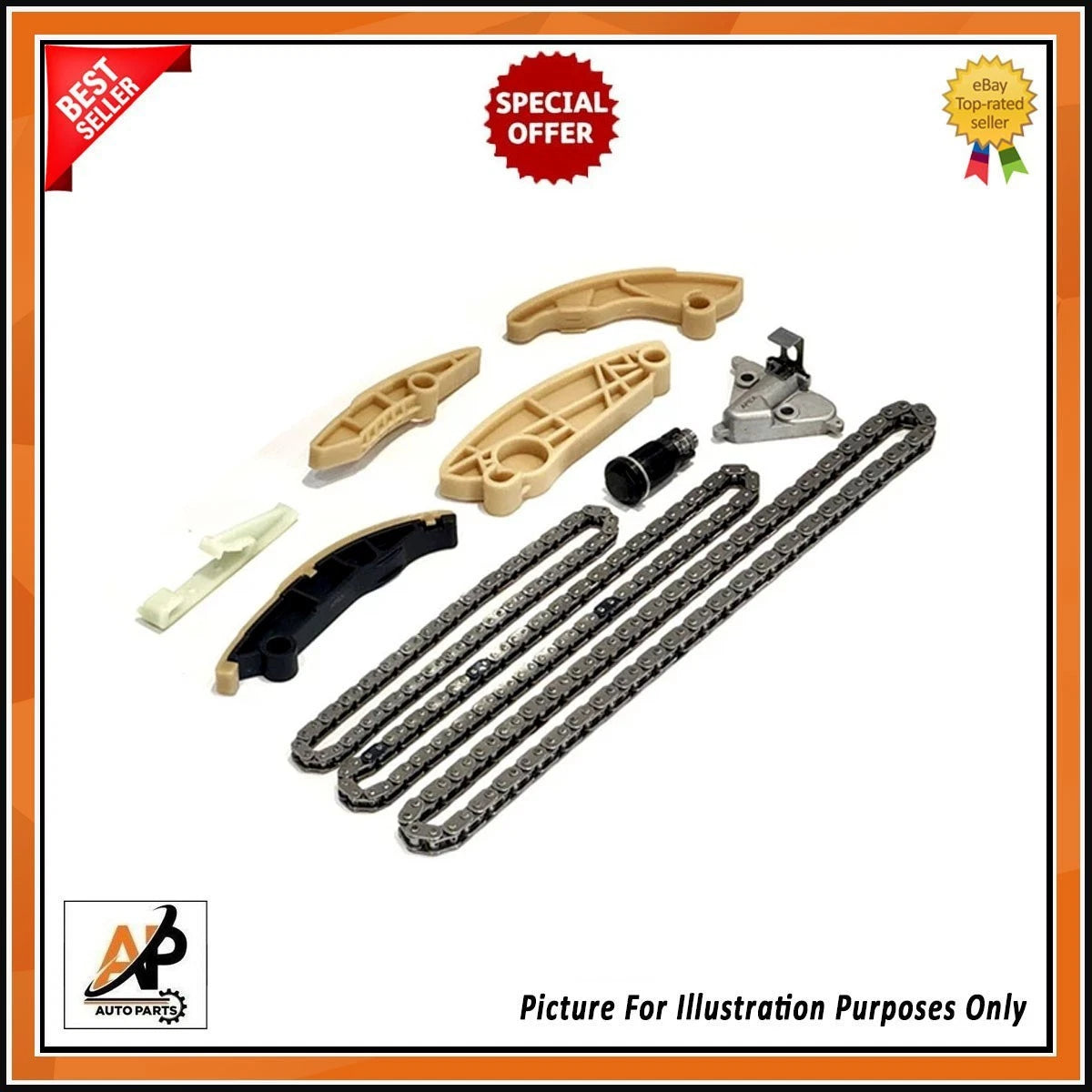Crankshaft Engine Rebuild Kit Replacement for Jaguar XE XF 2.0D (2015–2020)
