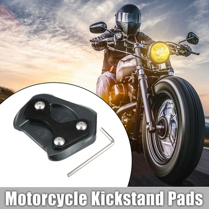 Motorcycle Kickstand Pad Set Aluminum Alloy for HONDA CB200X (2021-2023)