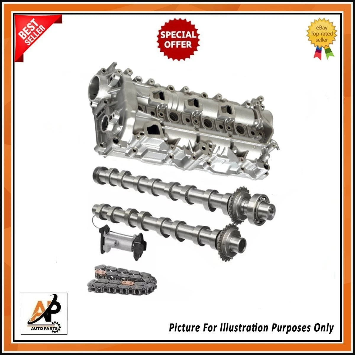 Camshaft Kit Replacement with Rocker Arms and Hydraulic Lifters for Peugeot 1.5 Blue HDI (2017–2022)