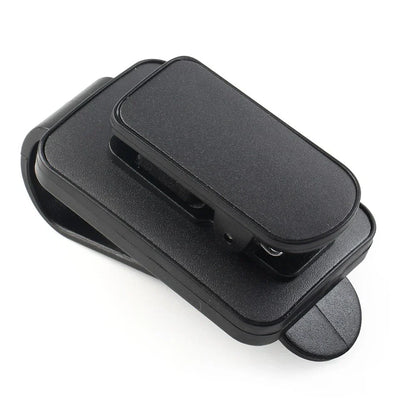 Sun Visor Clip Holder for Car - Fit Glasses, Sunglasses, Eyeglass Cards - Black