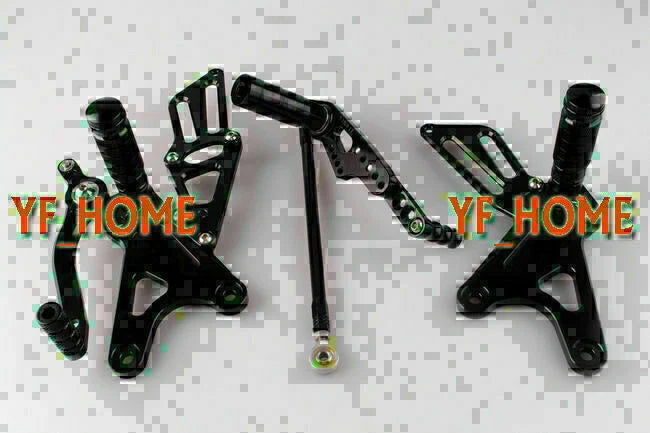 Rearsets Foot Pegs for Yamaha YZF R1 (2009-2013) Black