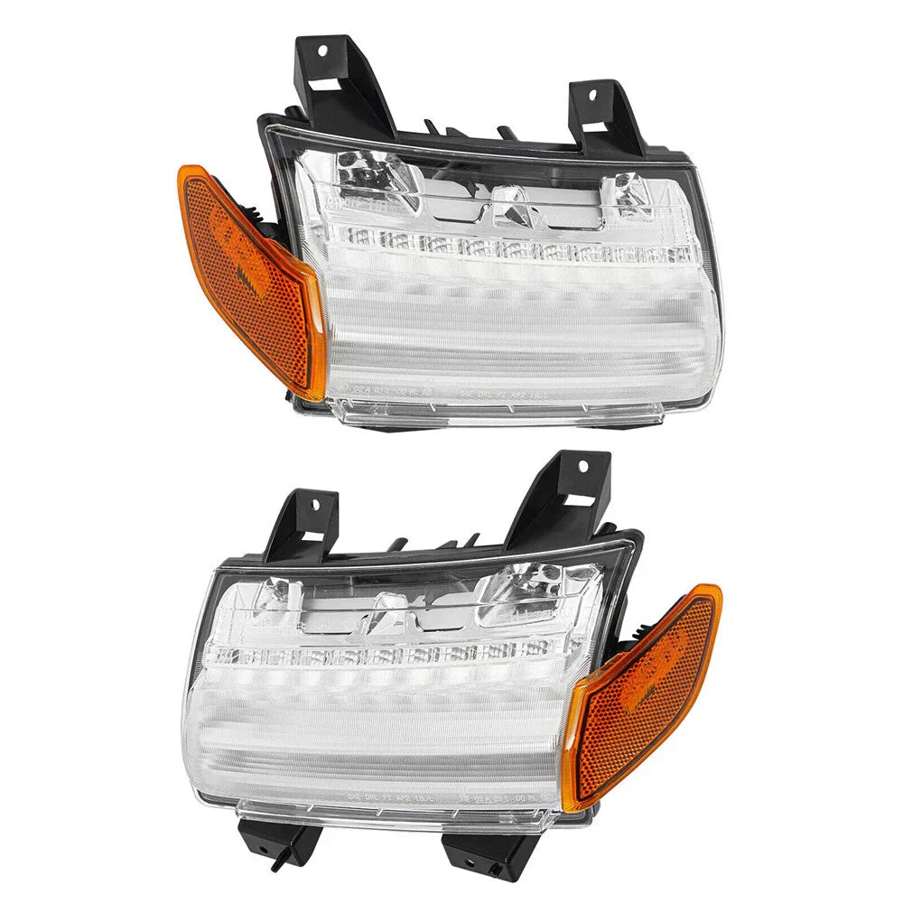 LED Turn Signal Lights w/DRL for 2018-2022 Jeep Wrangler JL ()