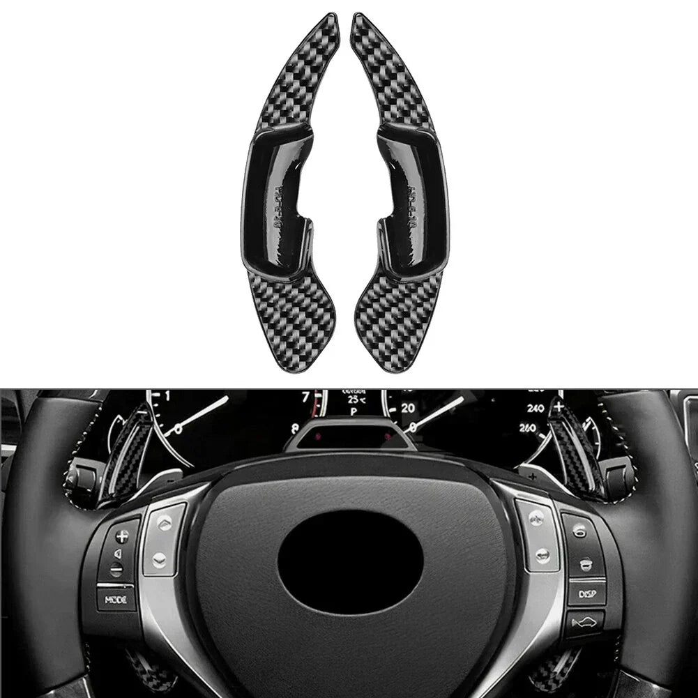 Steering Wheel Shift Paddle Extensions for Lexus RX GS 200t 300 350 450h GX460 (2016-2023)