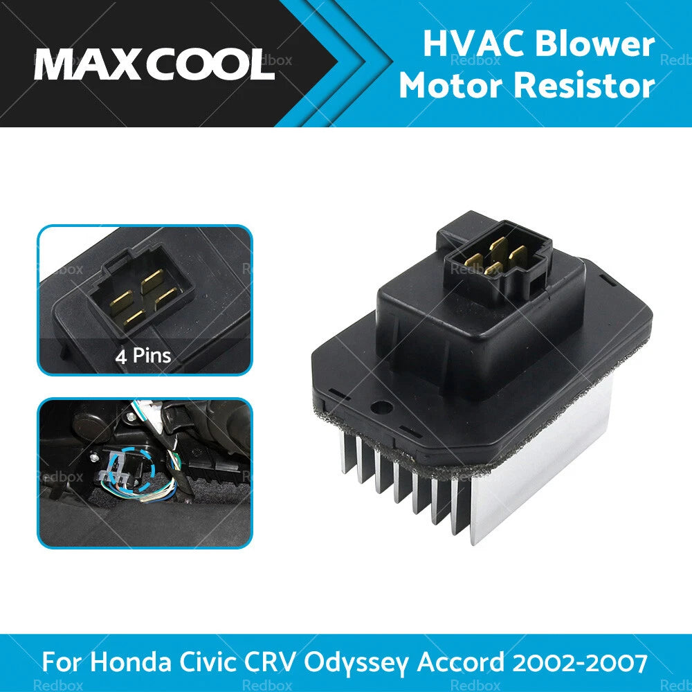 Blower Motor Resistor for Honda Civic CRV Odyssey Accord (2002-2007)