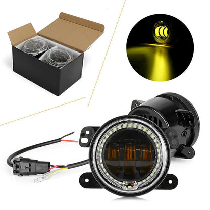 LED Fog Lights for Jeep Wrangler LJ 2004-2006, TJ 1997-2006