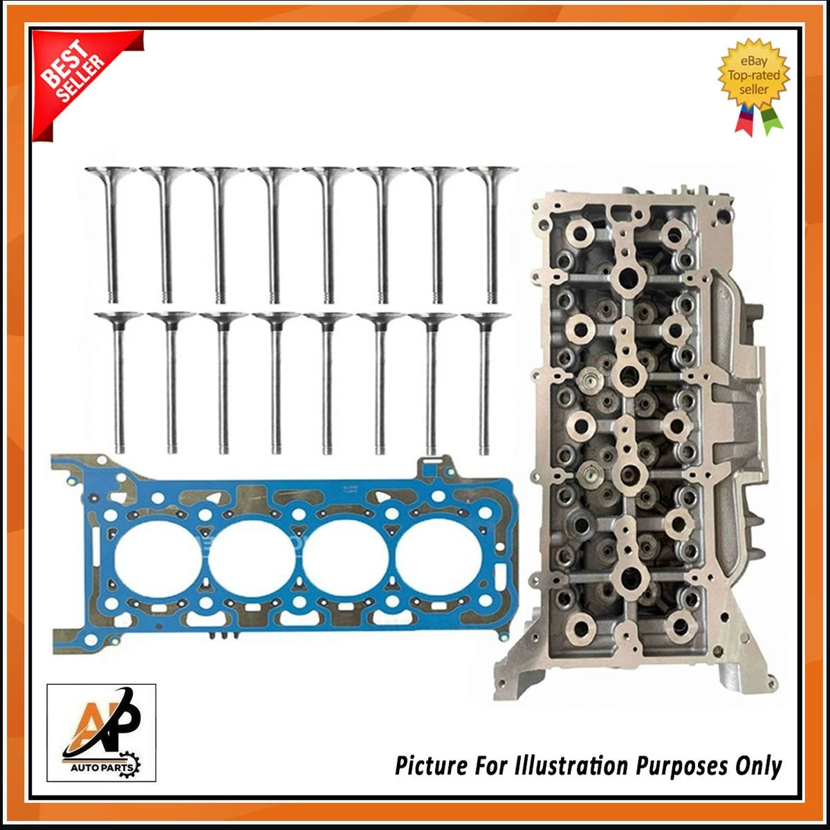 Engine Rebuild Kit Bare Cylinder Head for Ford Transit Custom EcoBlue (2016–2023)