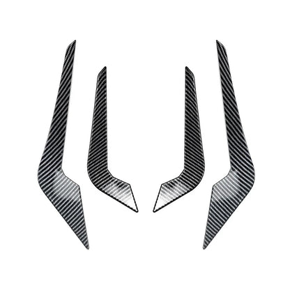 4x Front Bumper Lip Spoiler Side Covers for BMW 2 Series M2 F87 (2016-2021)