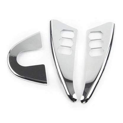 Chrome Inner Fairing Switch Panel Accent Cover for Harley Electra Glide (2009-2023)