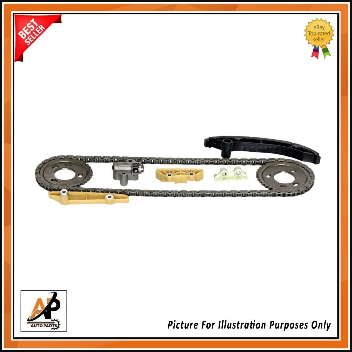 Engine Timing Chain Kit with Head Gasket for Ford Transit 2.2 TDCI RWD (2007–2013)