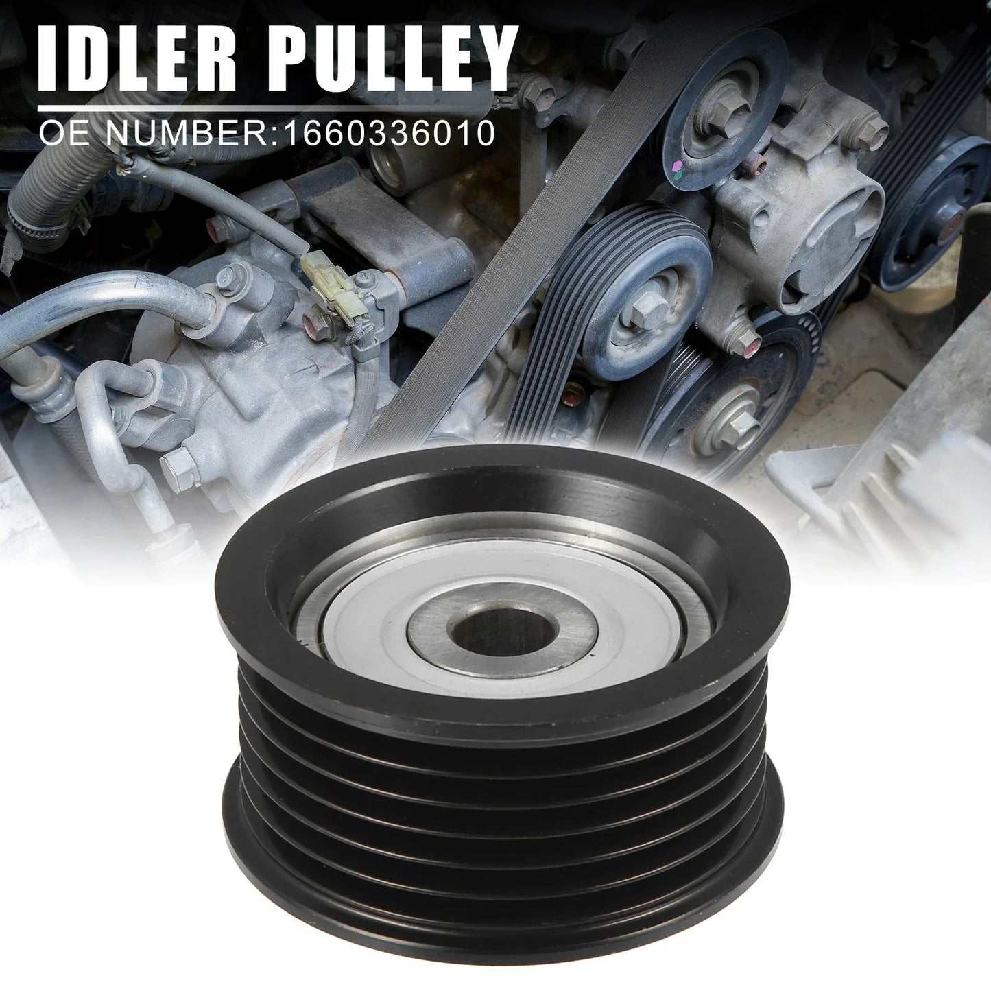 Drive Belt Idler Pulley for Lexus GS200t, IS300, NX200t (2015-2020)