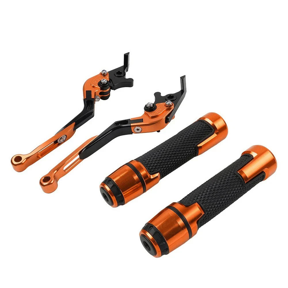 Folding Extendable Brake Clutch Lever Grip for Honda CRF1000L CRF1100L (2016-2023)