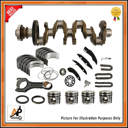 Crankshaft Rebuild Kit for BMW 1 2 3 4 5 Series 2.0 Diesel N47 (2007–2017)