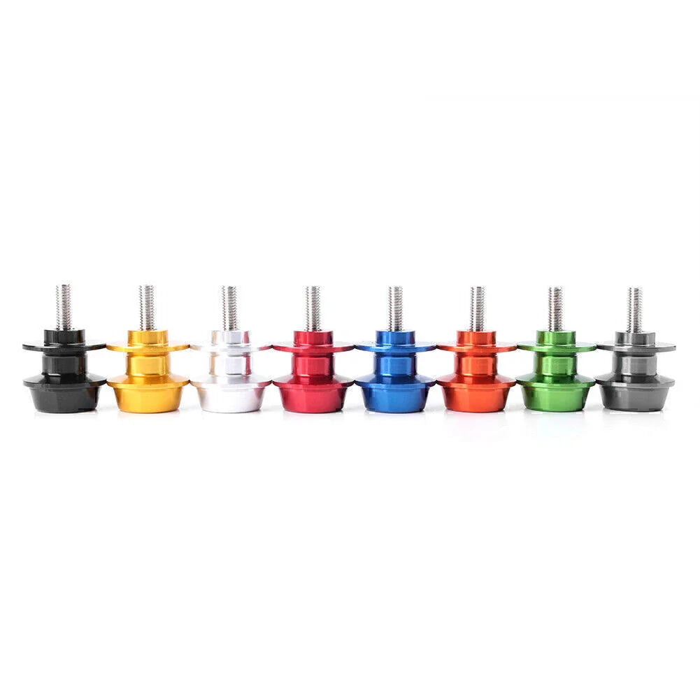 6mm Swingarm Spools Sliders for Suzuki GSX250R GSXR600 GSXS750 GSX1000 (2017-2023)