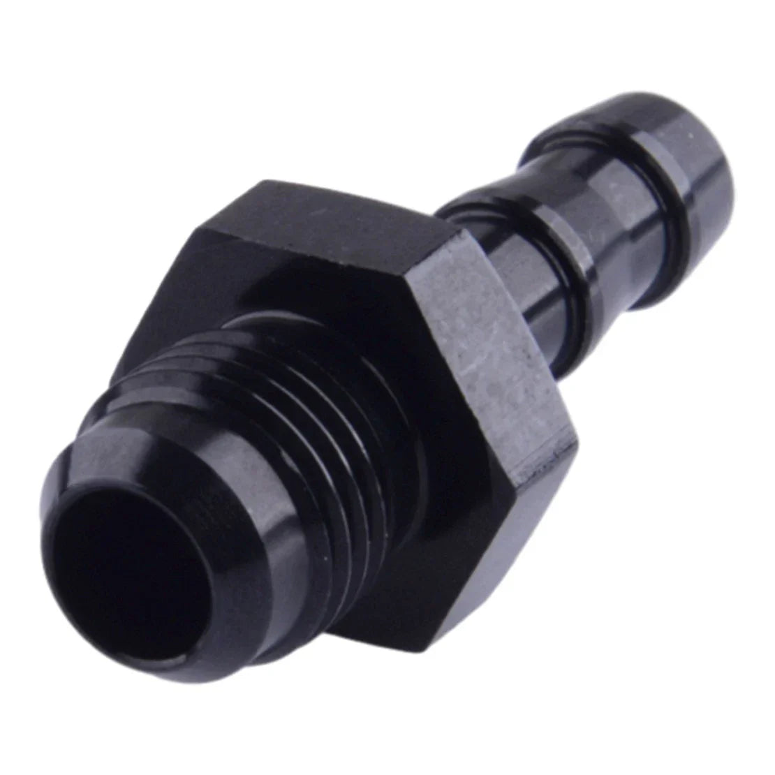 2 x Male Flare Fitting Adapter 6AN to 5/16" Hose Barb for Universal ()
