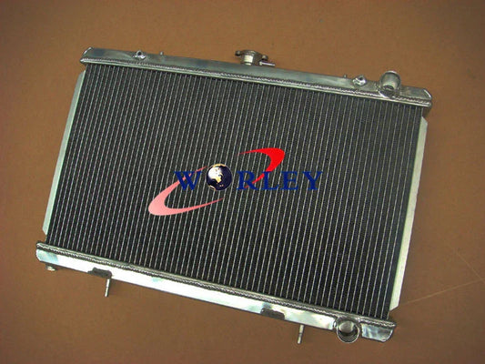Aluminum Radiator, Shroud & Fans for Nissan Silvia S13, 180SX (89-94)