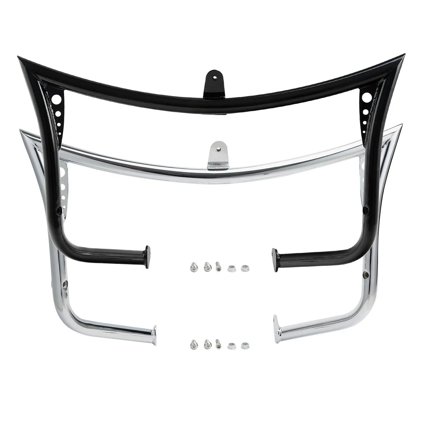 Engine Guard Crash Bar for Harley Road Electra Glide (1997-2008) Black/Chrome