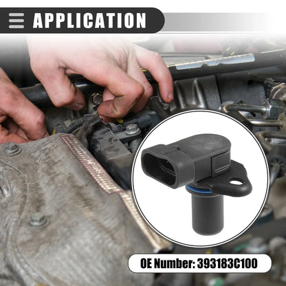 Camshaft Position Sensor 2 x for Hyundai Azera (2006-2014) Black
