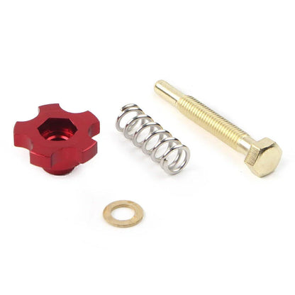 Idle Speed Adjusting Screw Kit for PWK Carburetors - Red Motorcycle
