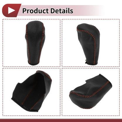 Gear Shift Knob Cover for BMW 3 Series E90 (2004-2012) Black Brown