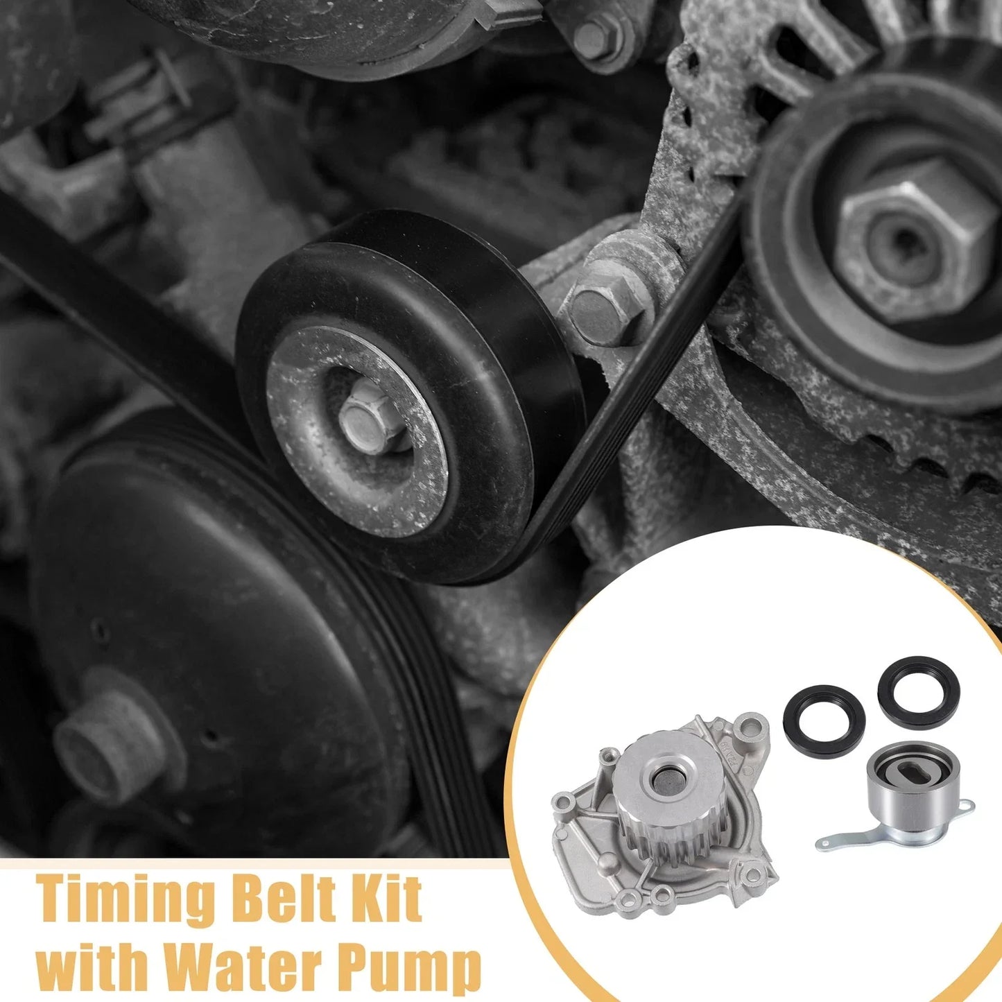 Auto Timing Belt & Water Pump Set for Honda Civic 1.6L (2001-2005)