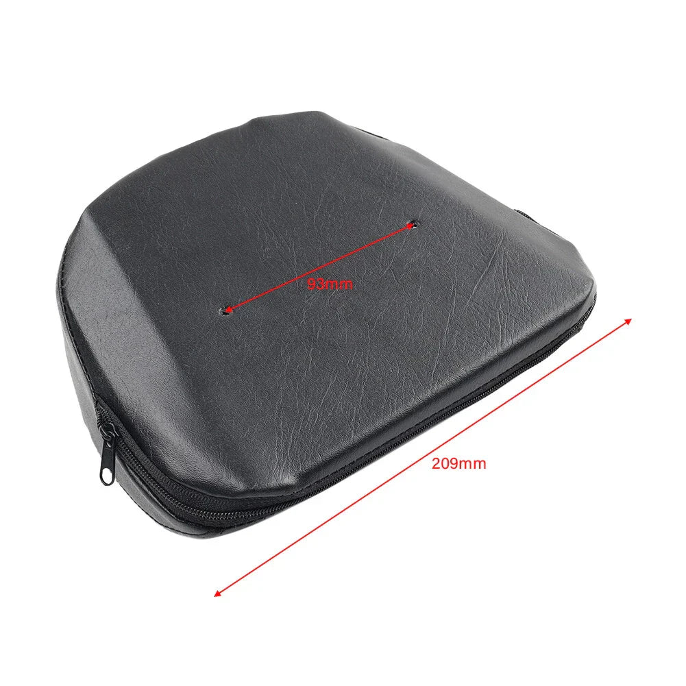 Sissy Bar Backrest Cushion Pad for Harley Sportster XL883 1200 (2004-2023)