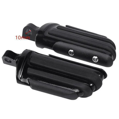 Black Passenger Foot Pegs for Harley Sportster 883 1200 (2014-2022)