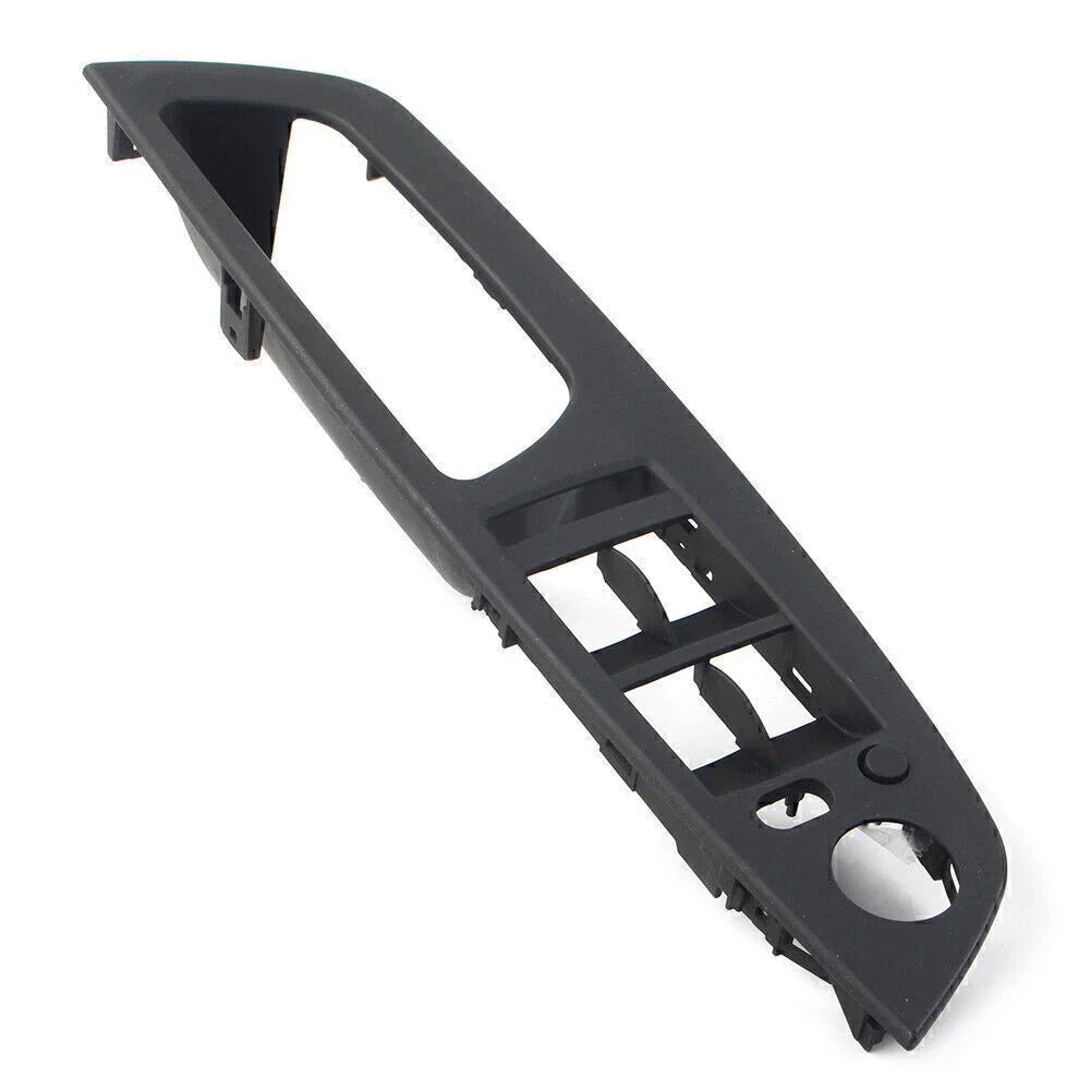 Inner Door Handle Trim Cover for BMW X5 X6 E70 RHD Matte Black (2007-2013)