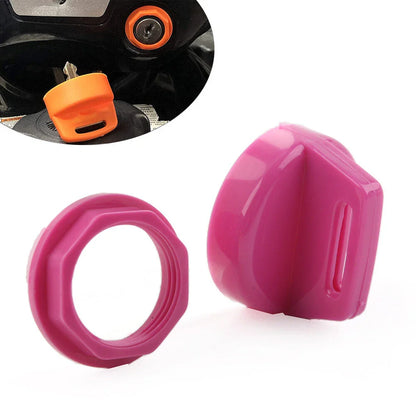 Purple ABS Ignition Key Cover w/Nut for Polaris RZR XP 800-1000 Ranger Sportsman