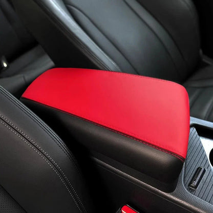 Black & Red Console Armrest Cover for Kia Optima K5 (2021-2023)