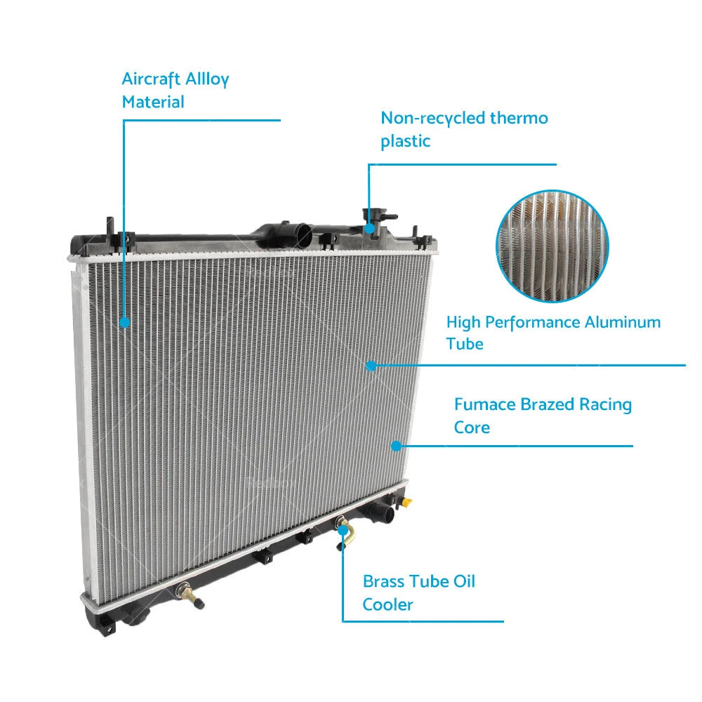 Radiator for Toyota Tarago ACR30R 2.4L 2AZ-FE 4Cyl Petrol (2000-2005)