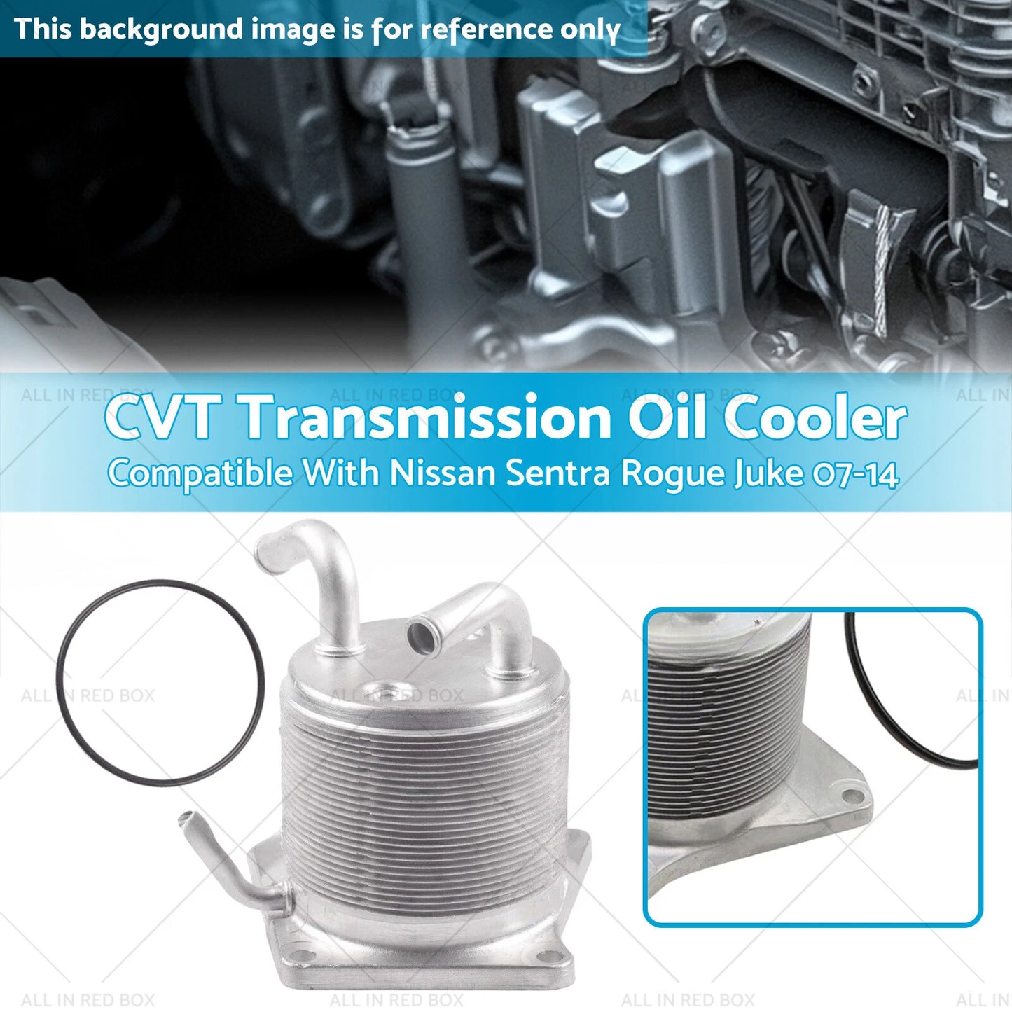 CVT Transmission Oil Cooler for Nissan Sentra Rogue Juke (2013-2020)
