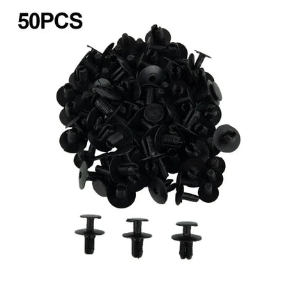 Rivet Clips 50 x Plastic Auto Rivet Clips for Car Fender