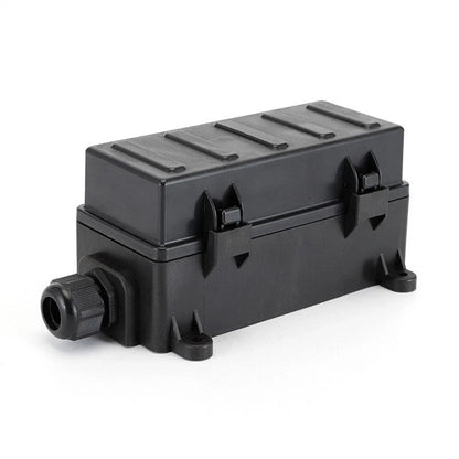 9-Way Fuse Relay Box with 4-Pin 40A Relays & Fuses for Car Truck