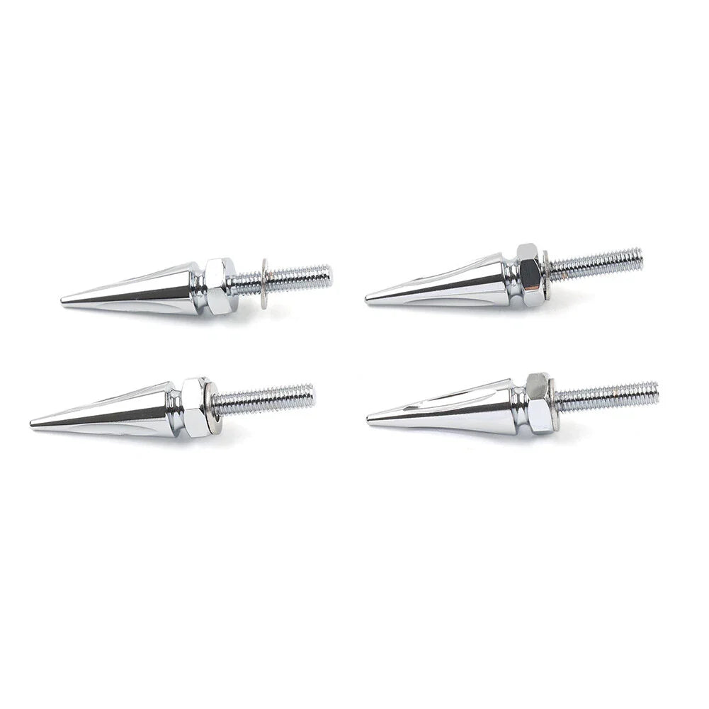 Chrome Windshield Spike Bolts for Harley Road Glide (2015-2023)