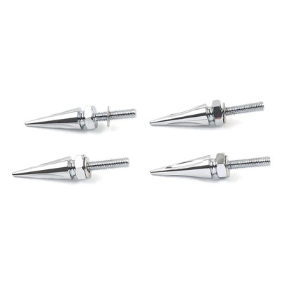 Chrome Windshield Spike Bolts for Harley Road Glide (2015-2023)