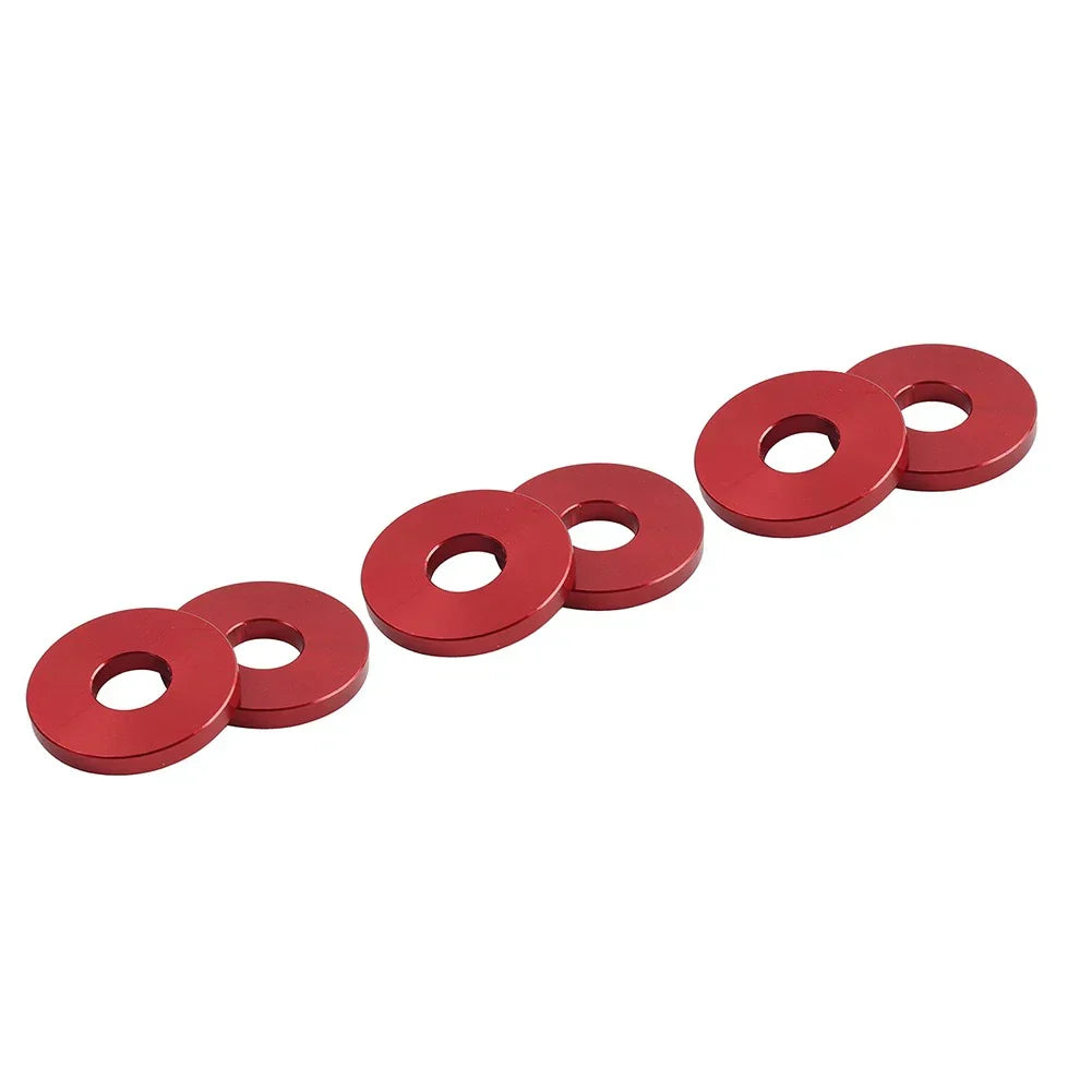 6X Decorative Spacer Rings for Harley Softail Crash Bar