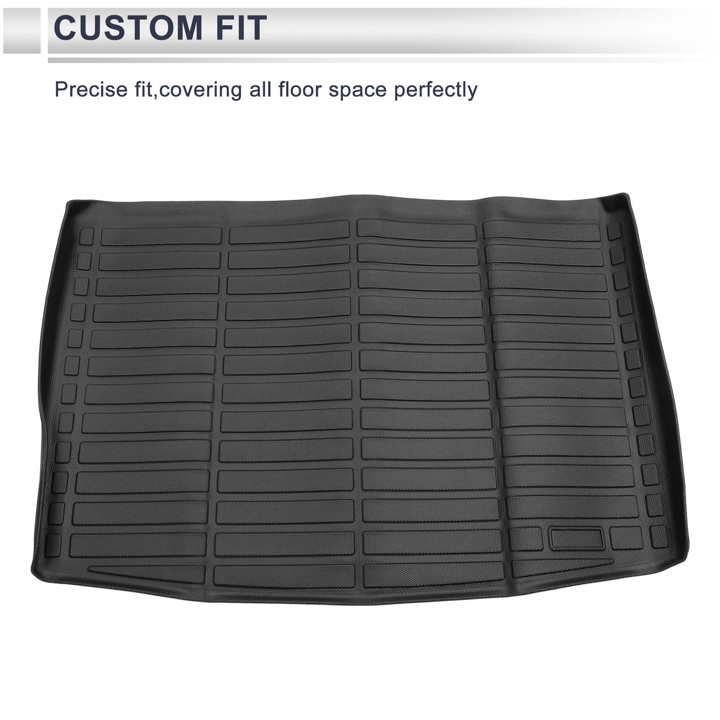 Cargo Liner Rear Trunk Mat for Chevrolet Suburban (2021-2024) Long Grid TPE