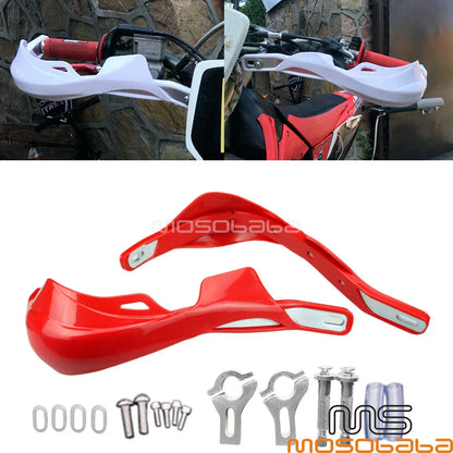 7/8" Red Handguards for Honda CRF 250 450 MX Dirt Bike (2004-2023)