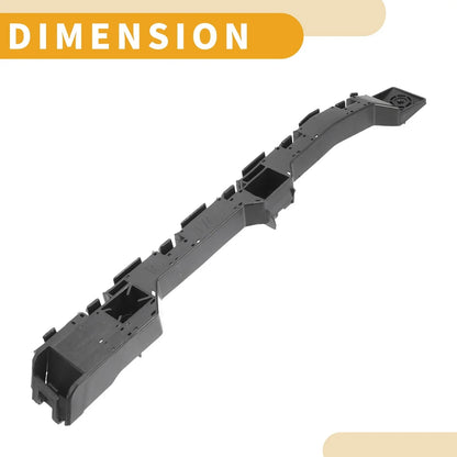 RH Side Rear Bumper Support Bracket for Honda HR-V (2016-2018) 1 x Black ABS