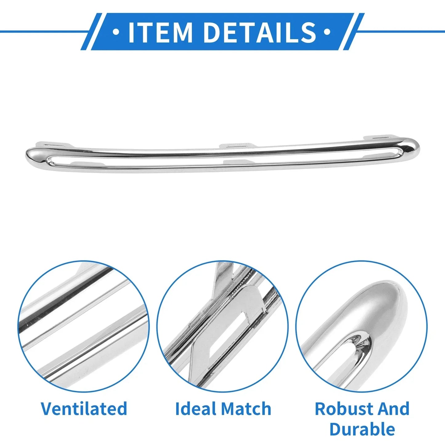 Front Left Bumper Grille Trim for Mercedes-Benz W167 GLE GLS (2020-2023)