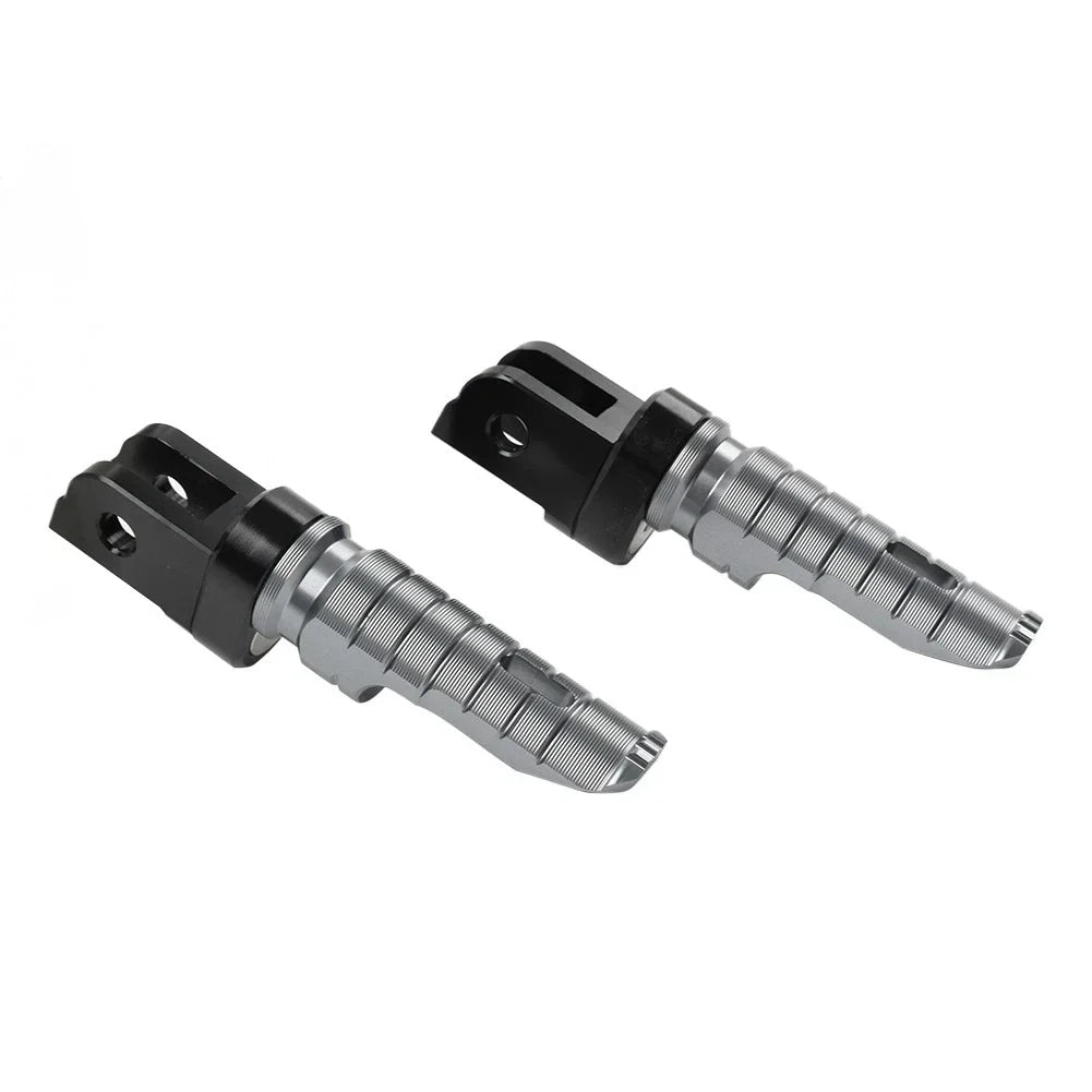Grey Front Footrest Pegs for BMW R Nine T, F900R, F900XR (2020-2023)