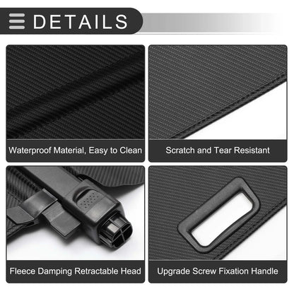 Retractable Cargo Cover for Lexus RX RX350 2023-2025 Black Carbon Fiber