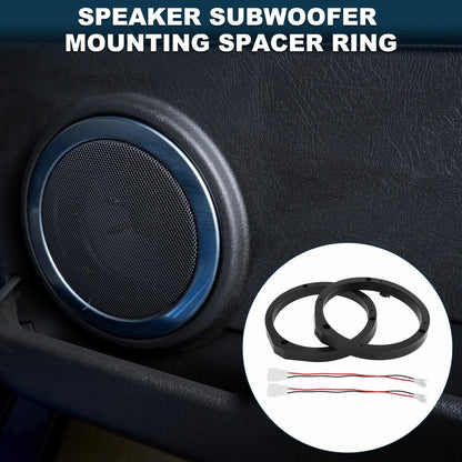 6.5" Speaker Spacer Rings for Honda Civic  - 2 x Tweeter Spacers